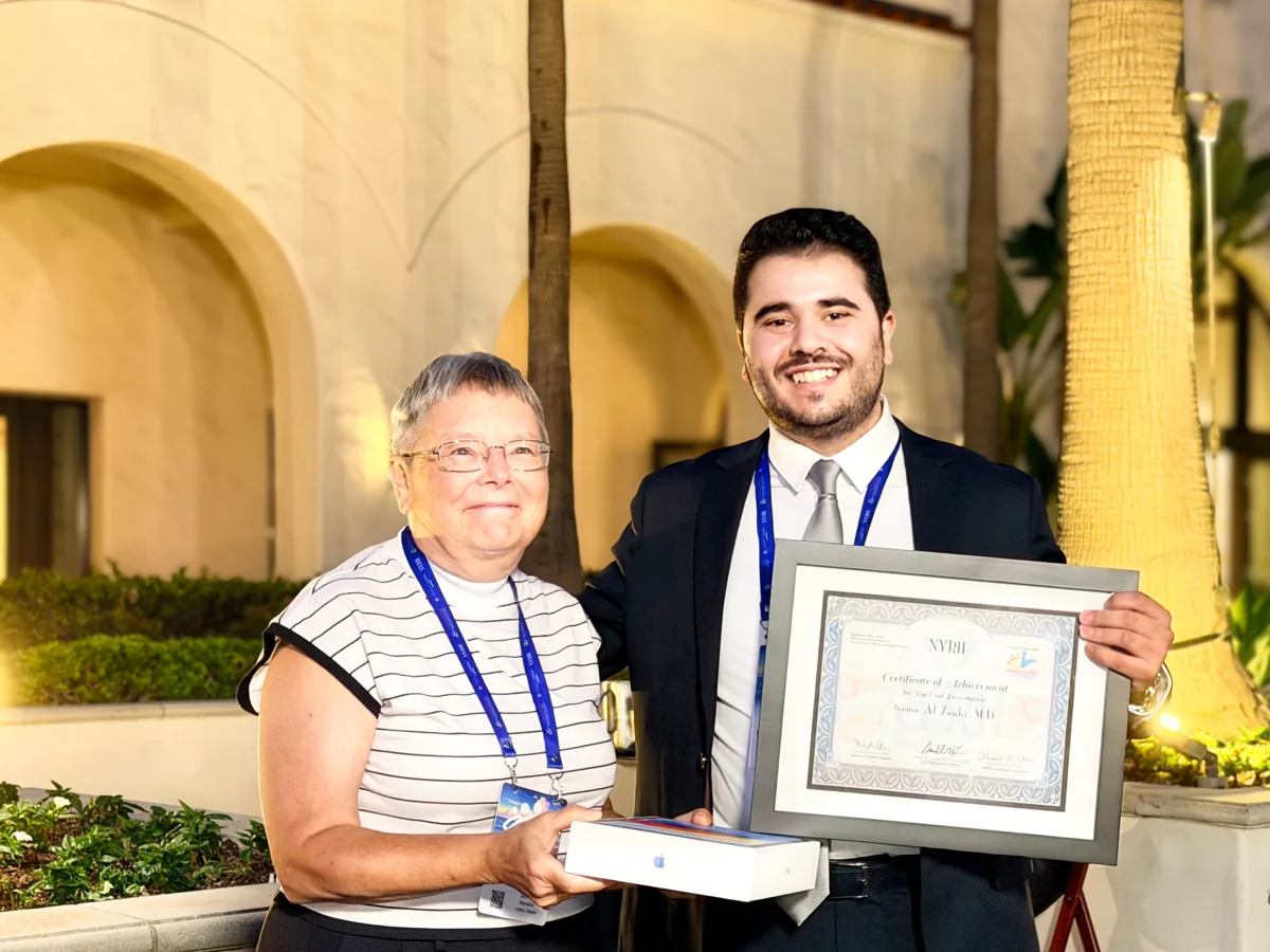 Osama Al Zoubi, M.D., Top Oral Presentation